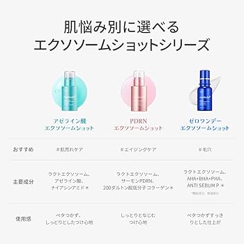 Amazon.co.jp: メディキューブ アゼライン酸エクソソームショット2000